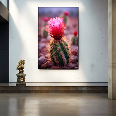 Flowering Cactus Painting